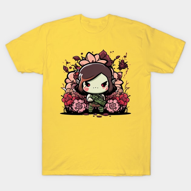 Flowery Jill T-Shirt by mafiatees.intl